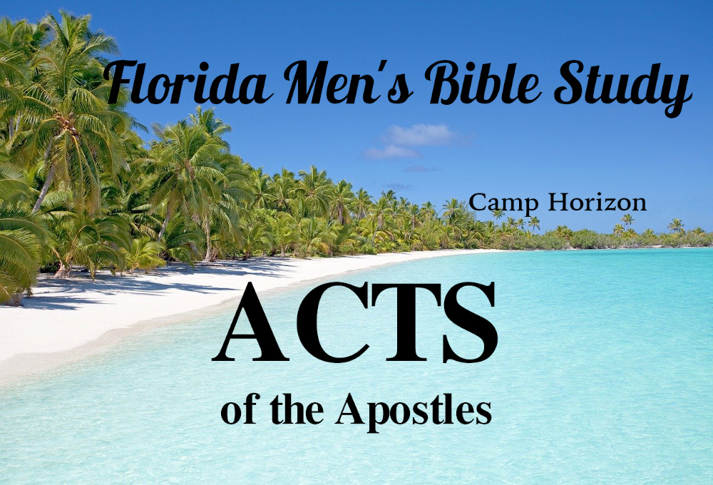 FMBS Camp Horizon - ACTS of the Apostles